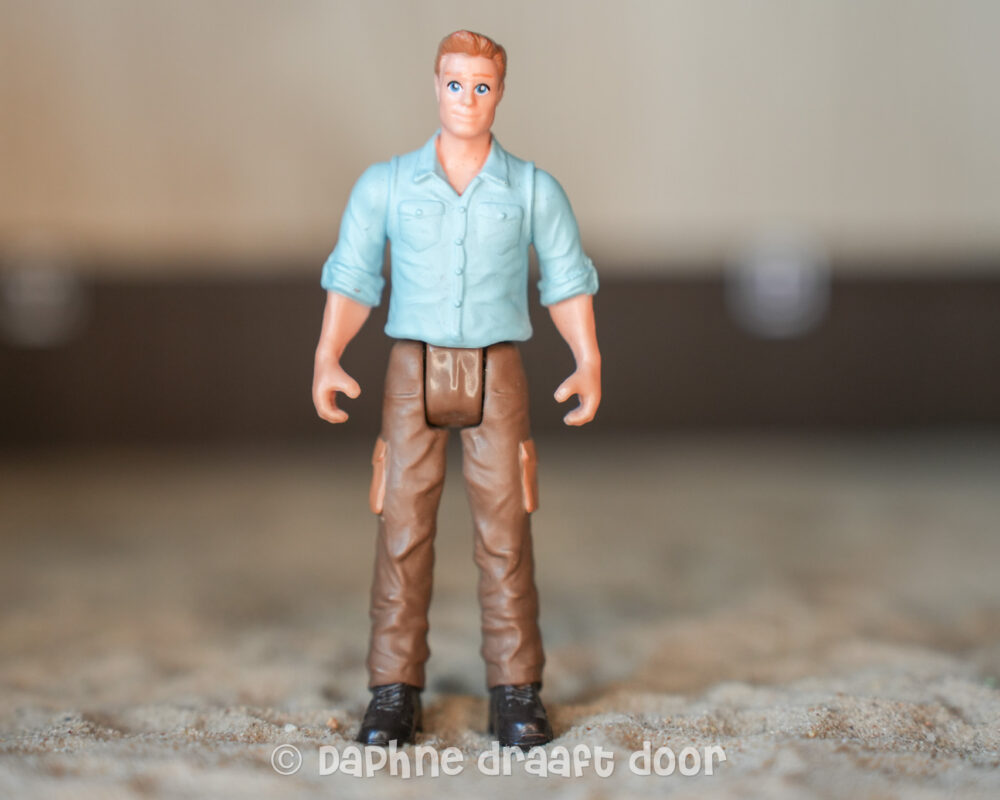 Man lichtblauw shirt