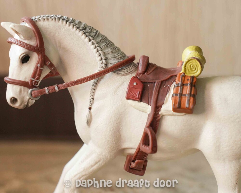 Schleich zadel en hoofdstel - vakantieset