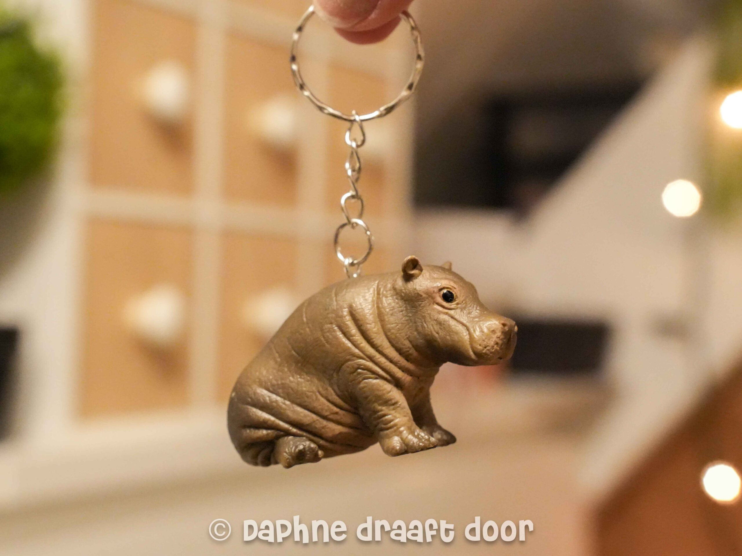 Sleutelhanger Nijlpaardje Schleich