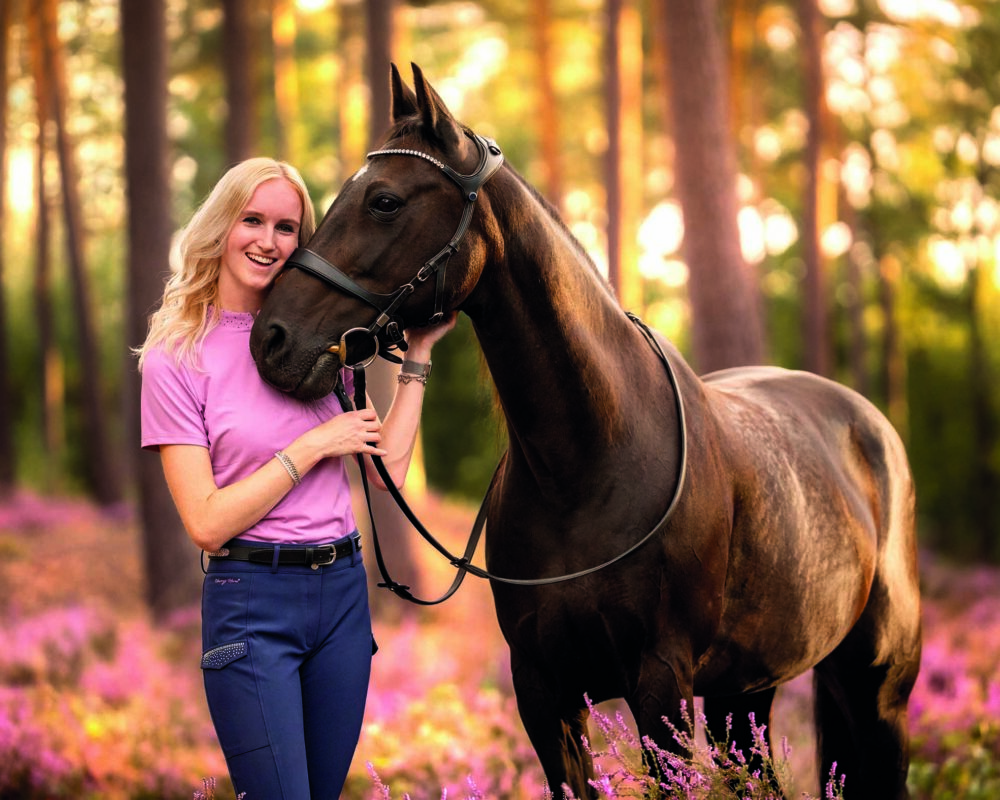 Poster Daphne + Uria heide