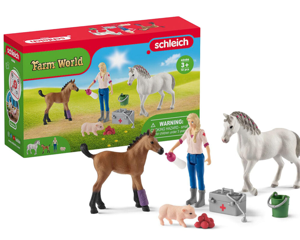 Schleich Dierenartsbezoek set 42486