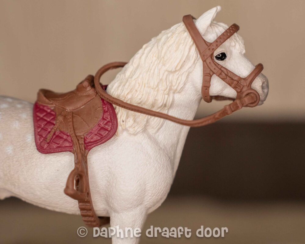 Zadel en hoofdstel - ponyset bruin